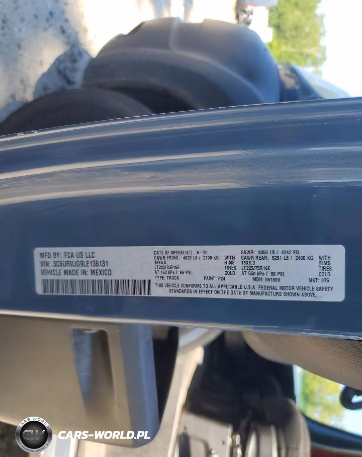 2020 Ram Promaster 3500 Delivery Van VIN:3C6URVJG9LE136131 - 13