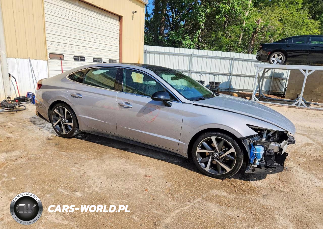 2023 Hyundai Sonata Sel Plus VIN:KMHL44J2XPA280583 - 4