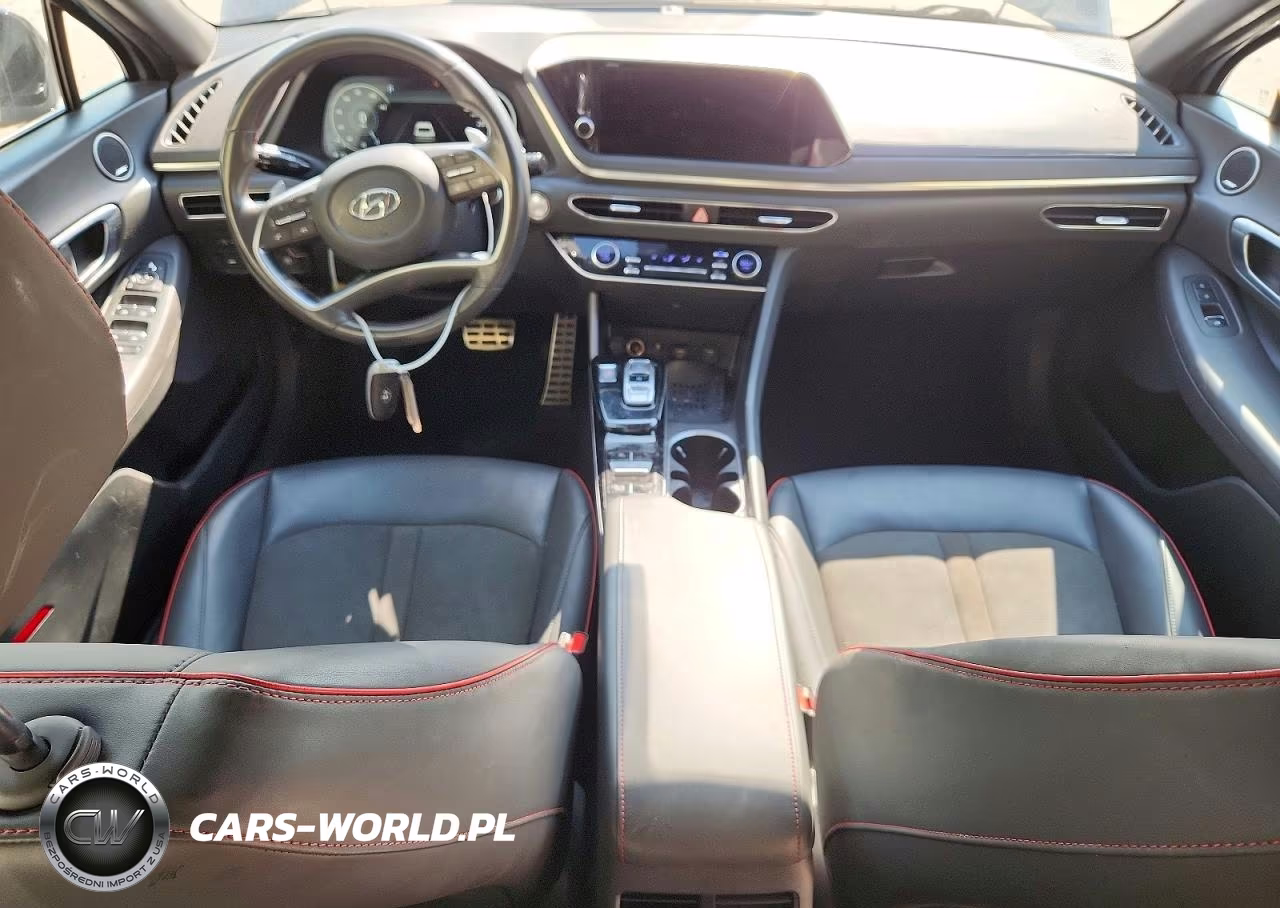 2023 Hyundai Sonata Sel Plus VIN:KMHL44J2XPA280583 - 8