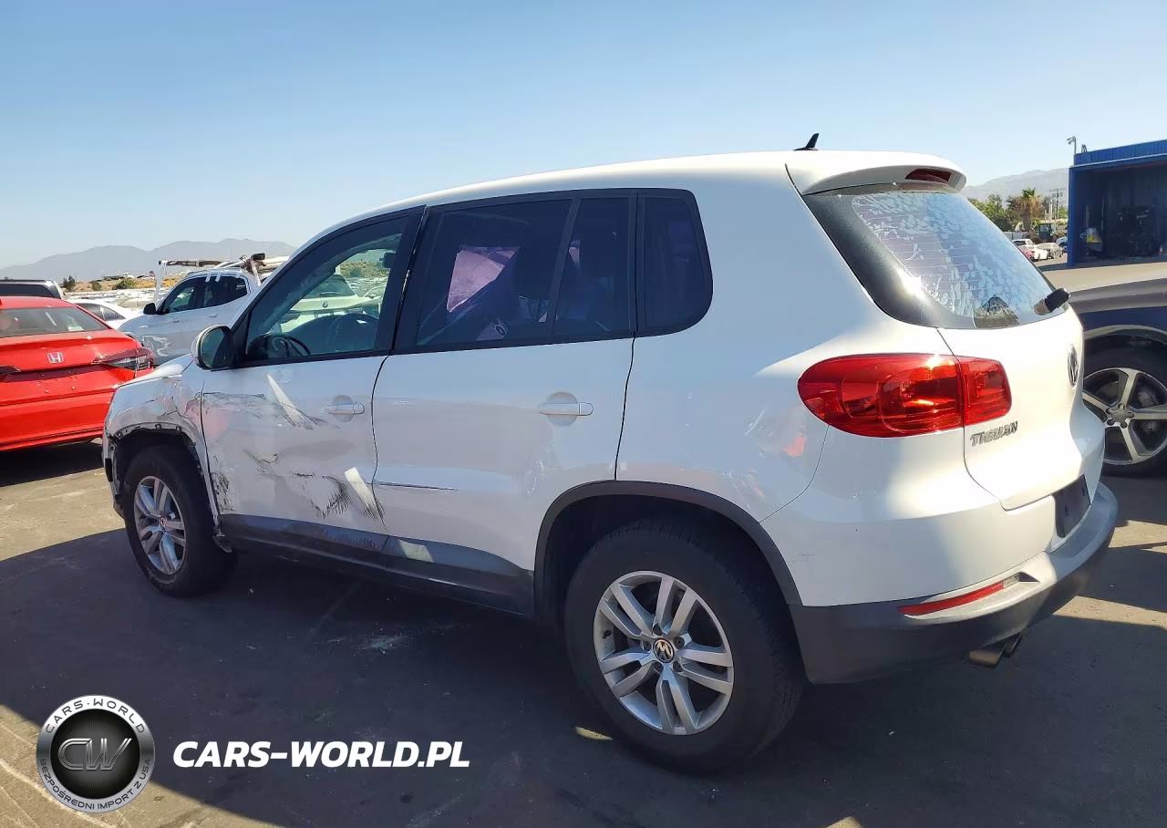 2013 Volkswagen Tiguan S-Se-Sel VIN:WVGAV3AX8DW571897 - 2