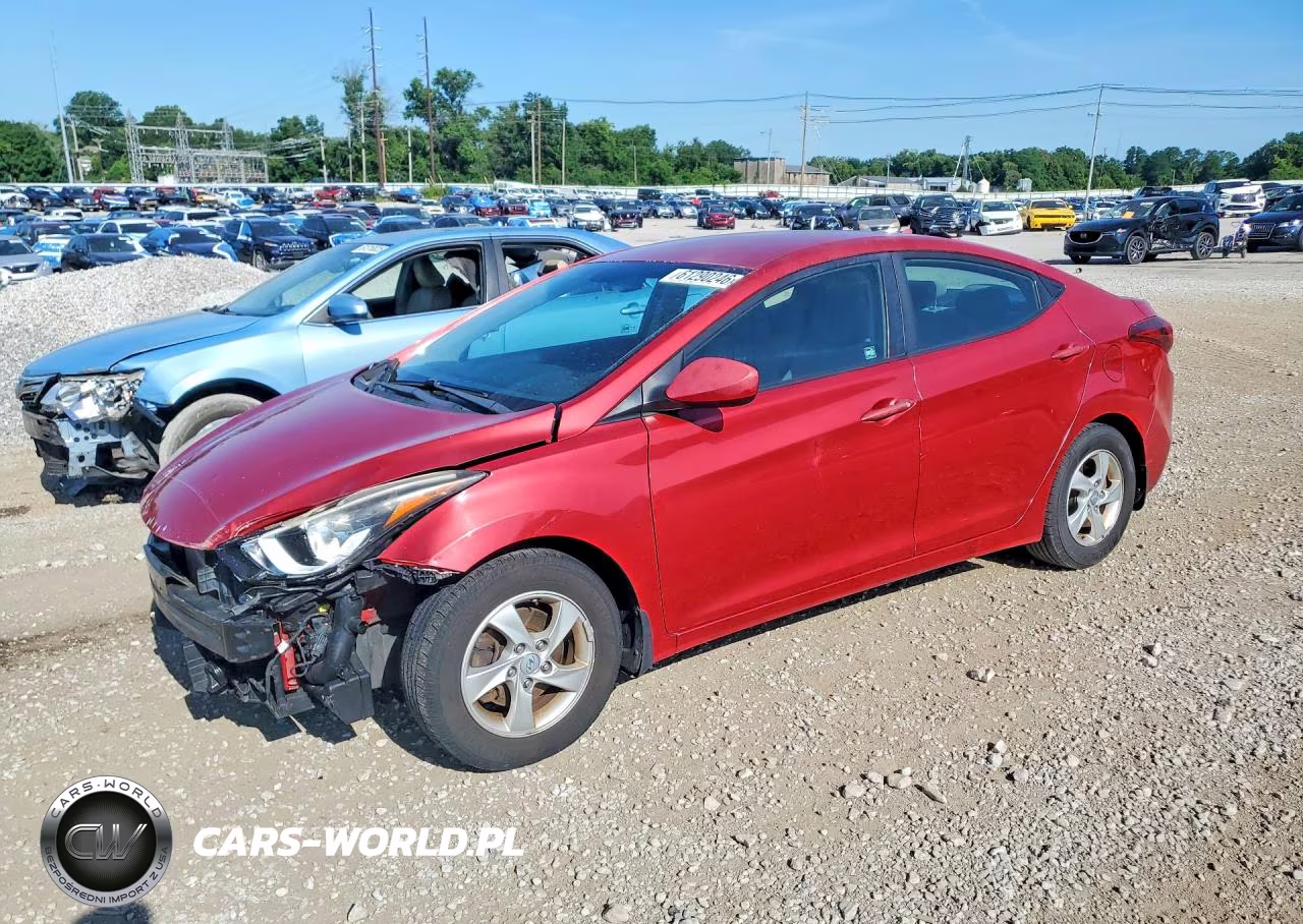 2015 Hyundai Elantra Se VIN:KMHDH4AE7FU331571 - 1