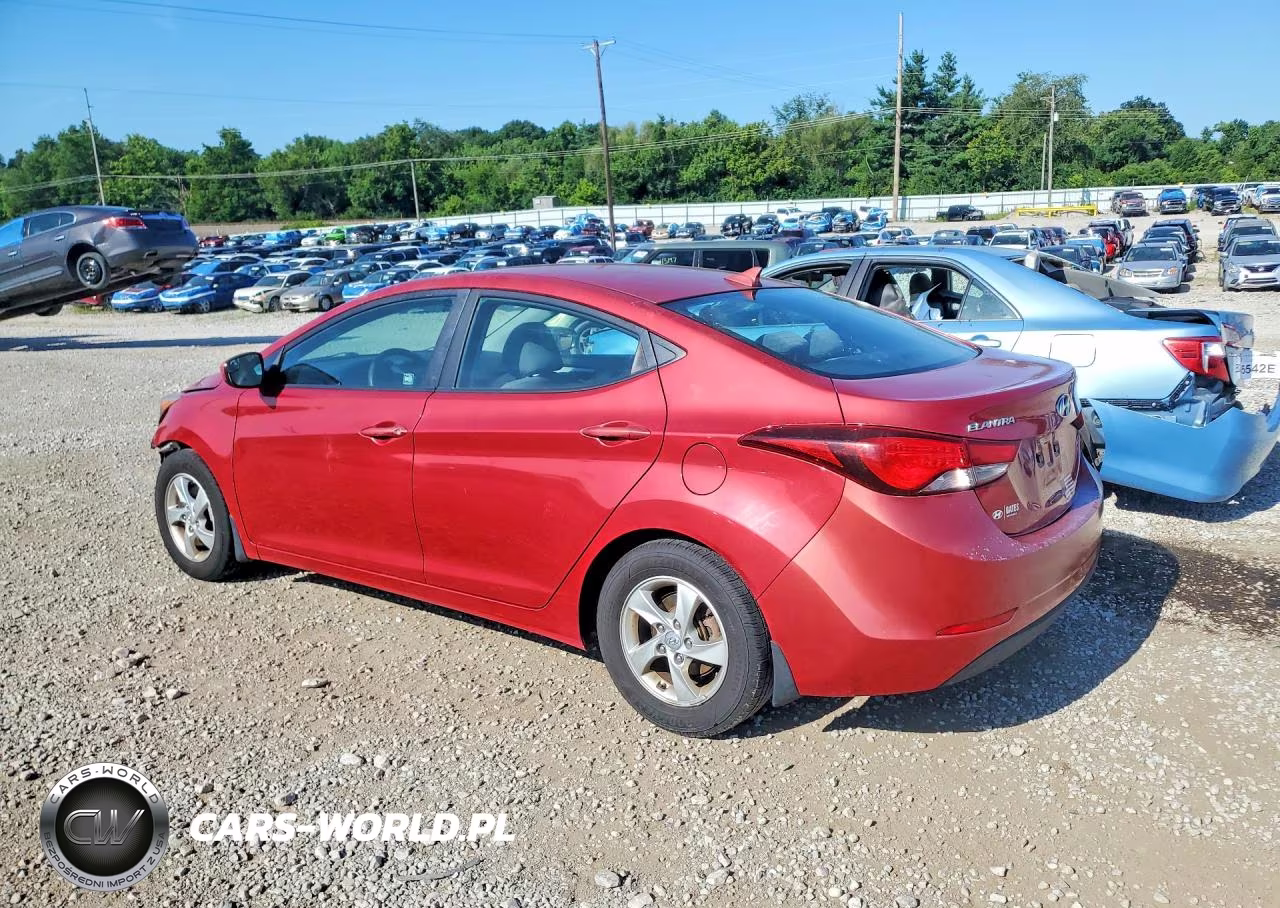 2015 Hyundai Elantra Se VIN:KMHDH4AE7FU331571 - 2