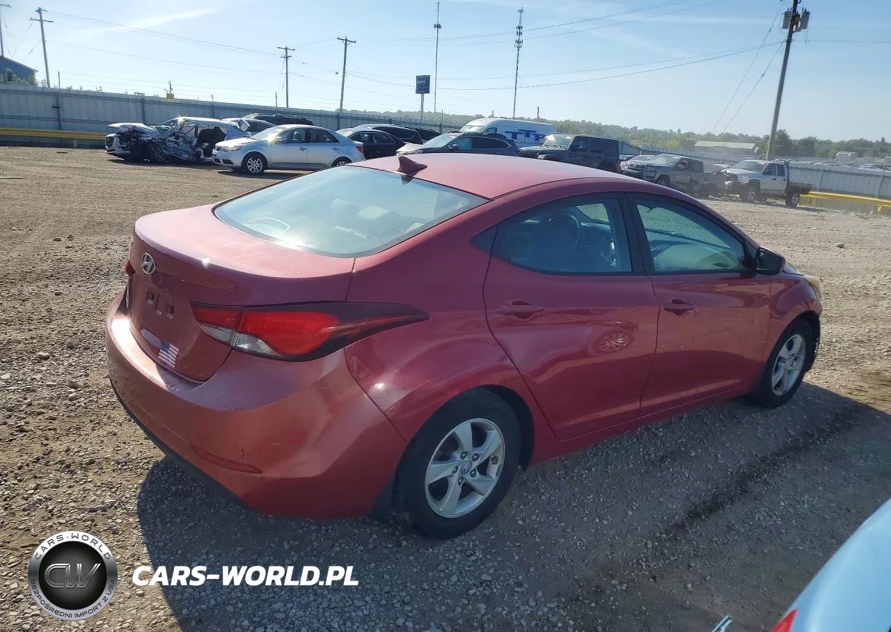 2015 Hyundai Elantra Se VIN:KMHDH4AE7FU331571 - 3