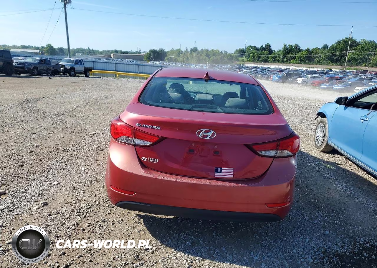 2015 Hyundai Elantra Se VIN:KMHDH4AE7FU331571 - 6