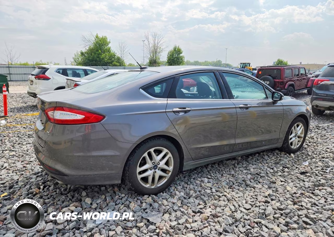 2014 Ford Fusion Se VIN:1FA6P0H76E5378301 - 3