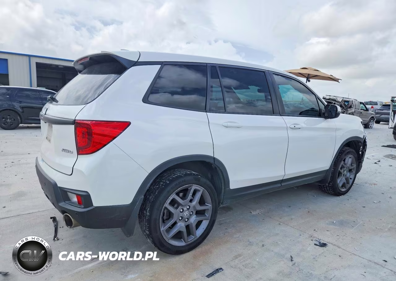 2023 Honda Passport Exl VIN:5FNYF8H52PB040916 - 3