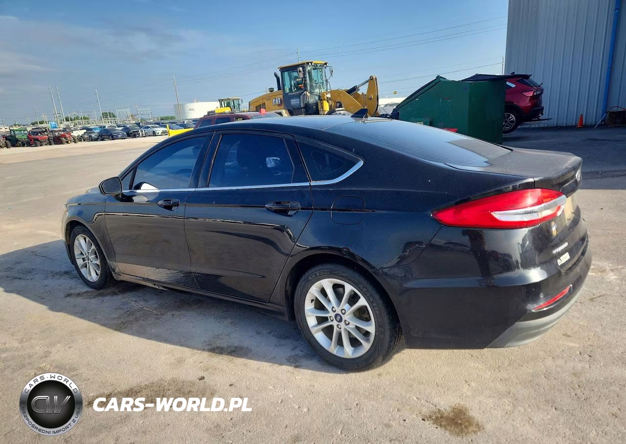 2020 Ford Fusion Se VIN:3FA6P0H70LR194479 - 2