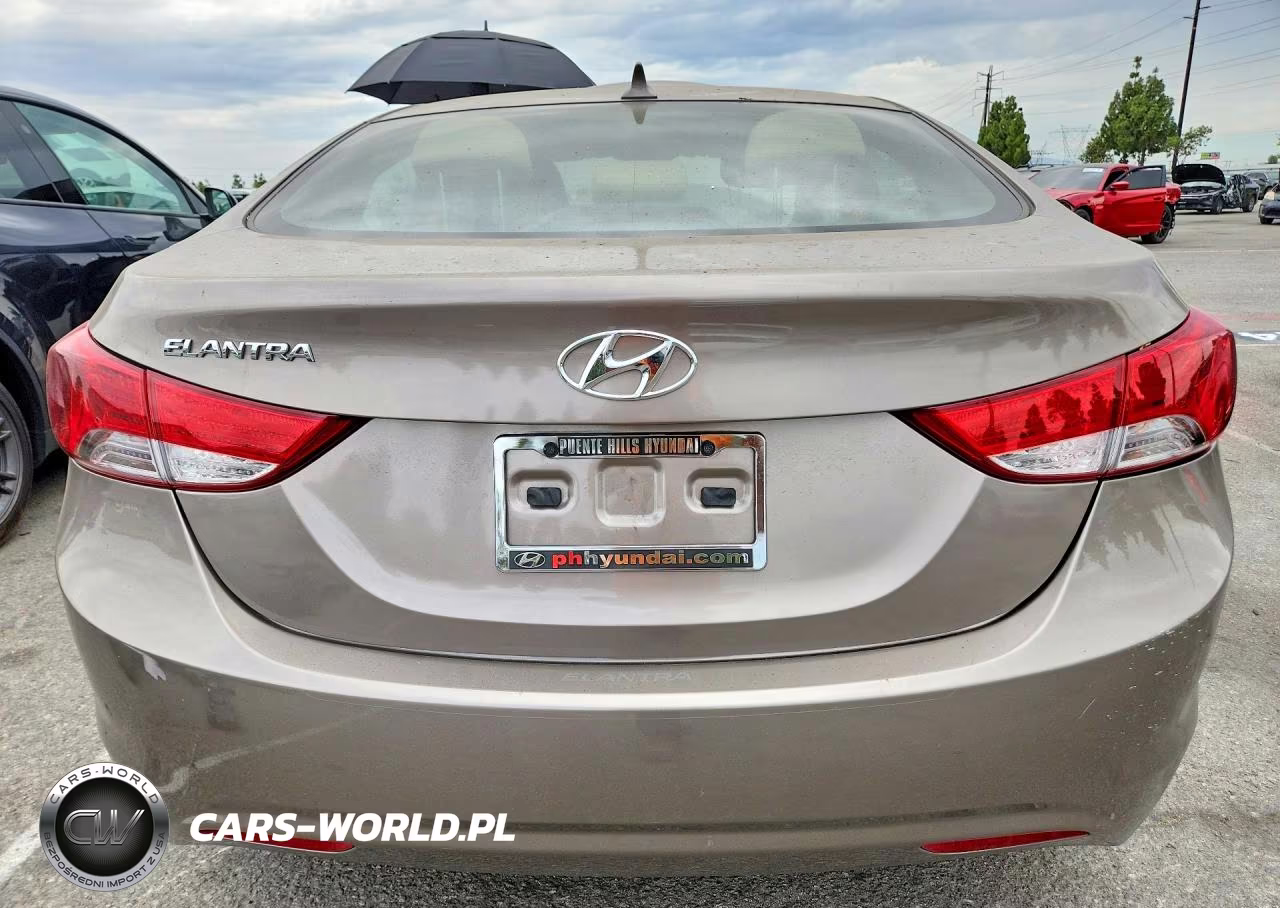 2012 Hyundai Elantra Gls VIN:5NPDH4AE4CH106826 - 6