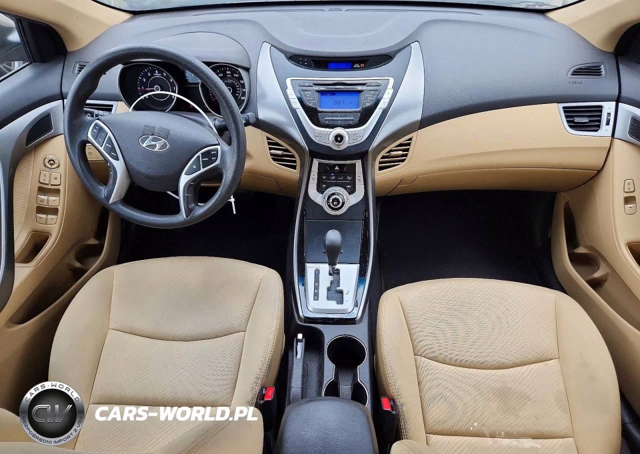 2012 Hyundai Elantra Gls VIN:5NPDH4AE4CH106826 - 8
