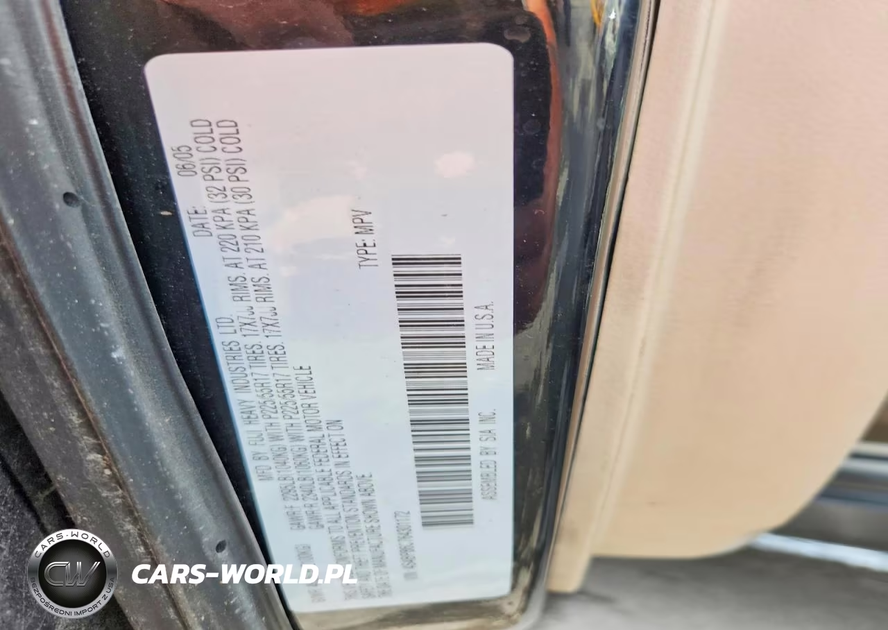 2006 Subaru Outback Outback 3.0R Ll Bean VIN:4S4BP86C764301172 - 13