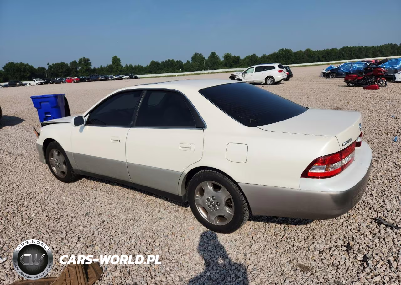 2001 Lexus Es 300 VIN:JT8BF28GX15104034 - 2
