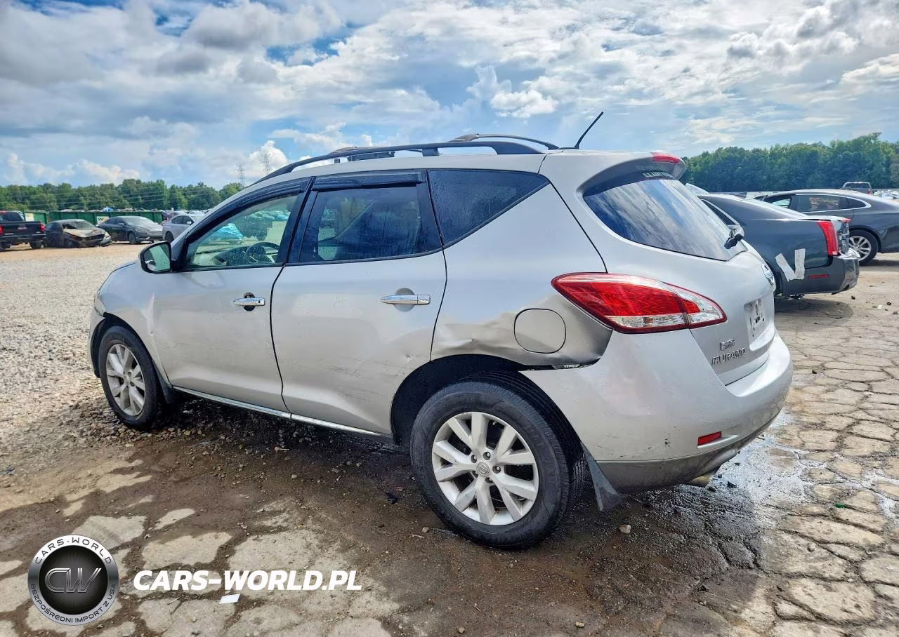 2012 Nissan Murano S VIN:JN8AZ1MW6CW232896 - 2