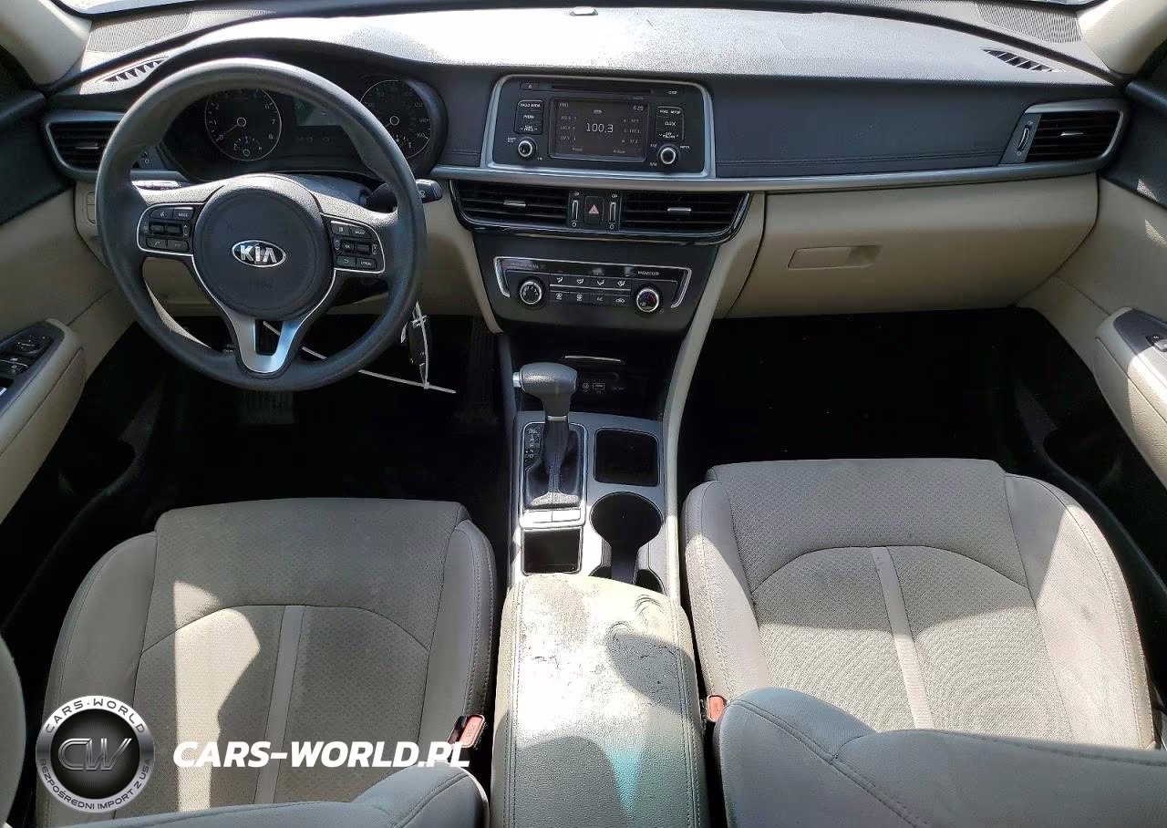 2016 Kia Optima Lx VIN:5XXGT4L39GG055736 - 8