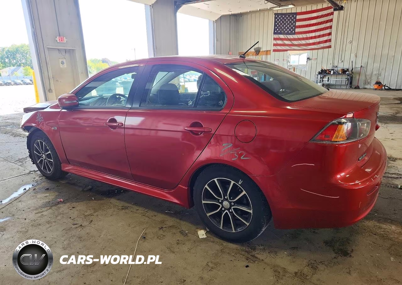 2017 Mitsubishi Lancer Es VIN:JA32U2FU2HU002337 - 2