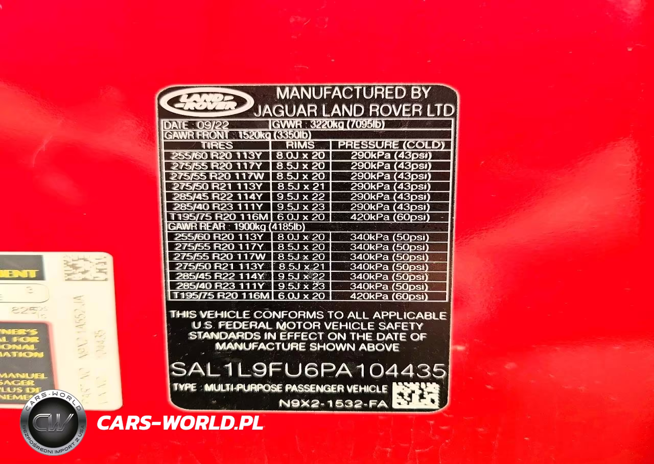 2023 Land Rover Range Rover Sport Dynamic Se VIN:SAL1L9FU6PA104435 - 13