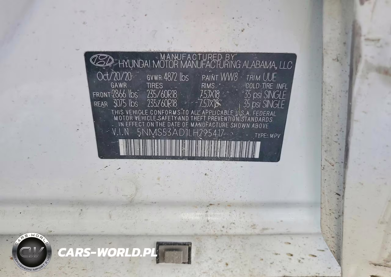 2020 Hyundai Santa Fe Limited VIN:5NMS53AD1LH295417 - 14