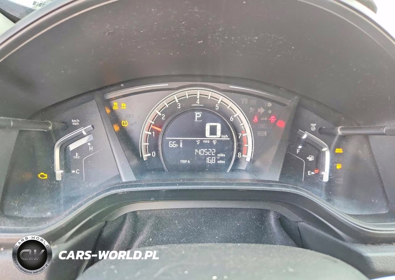 2018 Honda Cr-V Lx VIN:2HKRW5H38JH415444 - 9
