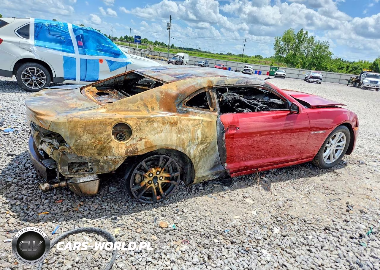 2014 Chevrolet Camaro Ls VIN:2G1FA1E34E9232171 - 3