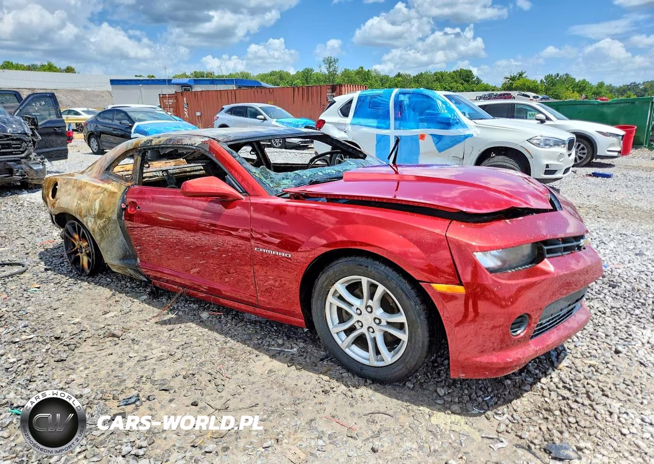 2014 Chevrolet Camaro Ls VIN:2G1FA1E34E9232171 - 4