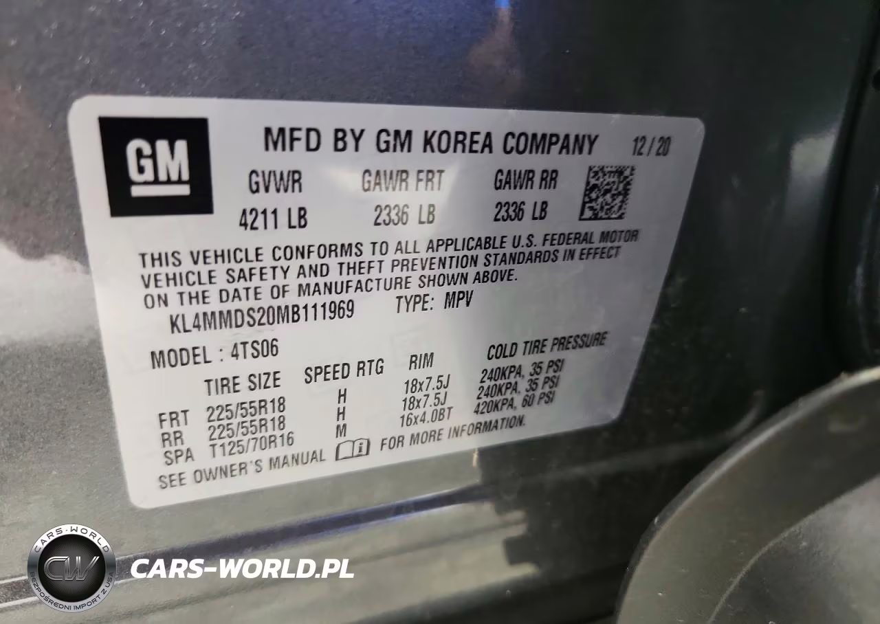 2021 Buick Encore Gx Select VIN:KL4MMDS20MB111969 - 12
