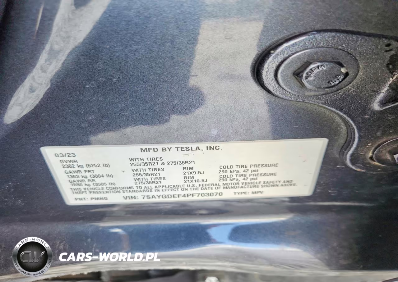 2023 Tesla Model Y VIN:7SAYGDEF4PF703070 - 12