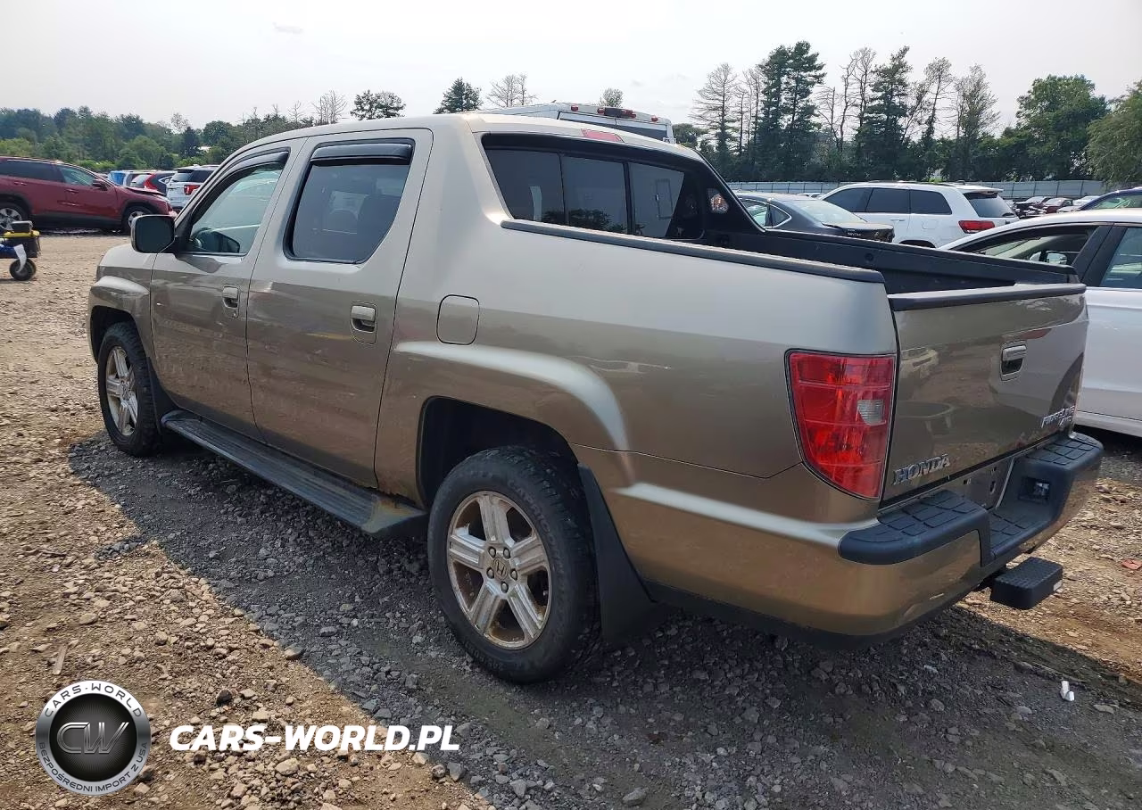 2011 Honda Ridgeline Rtl VIN:5FPYK1F57BB002474 - 2