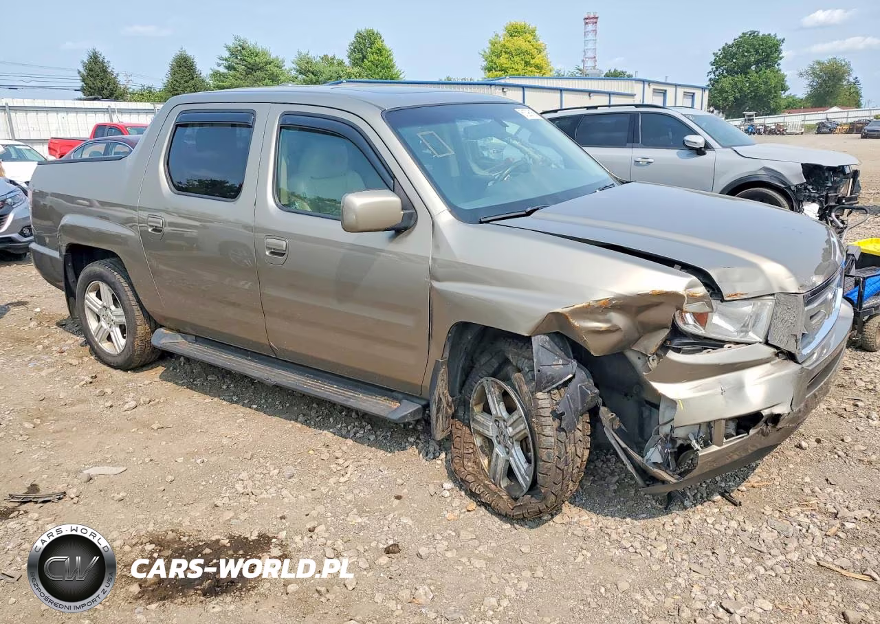 2011 Honda Ridgeline Rtl VIN:5FPYK1F57BB002474 - 4