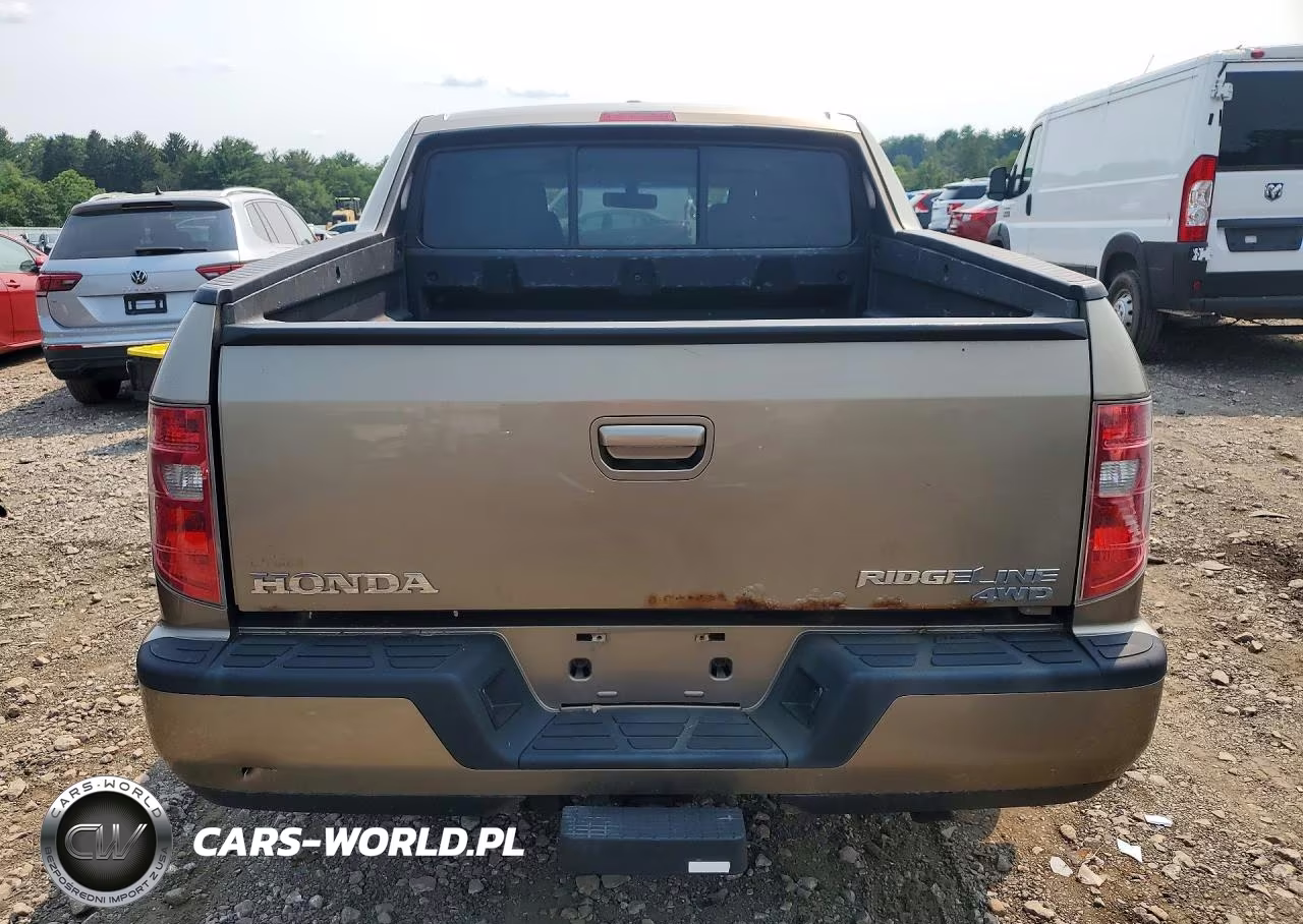 2011 Honda Ridgeline Rtl VIN:5FPYK1F57BB002474 - 6