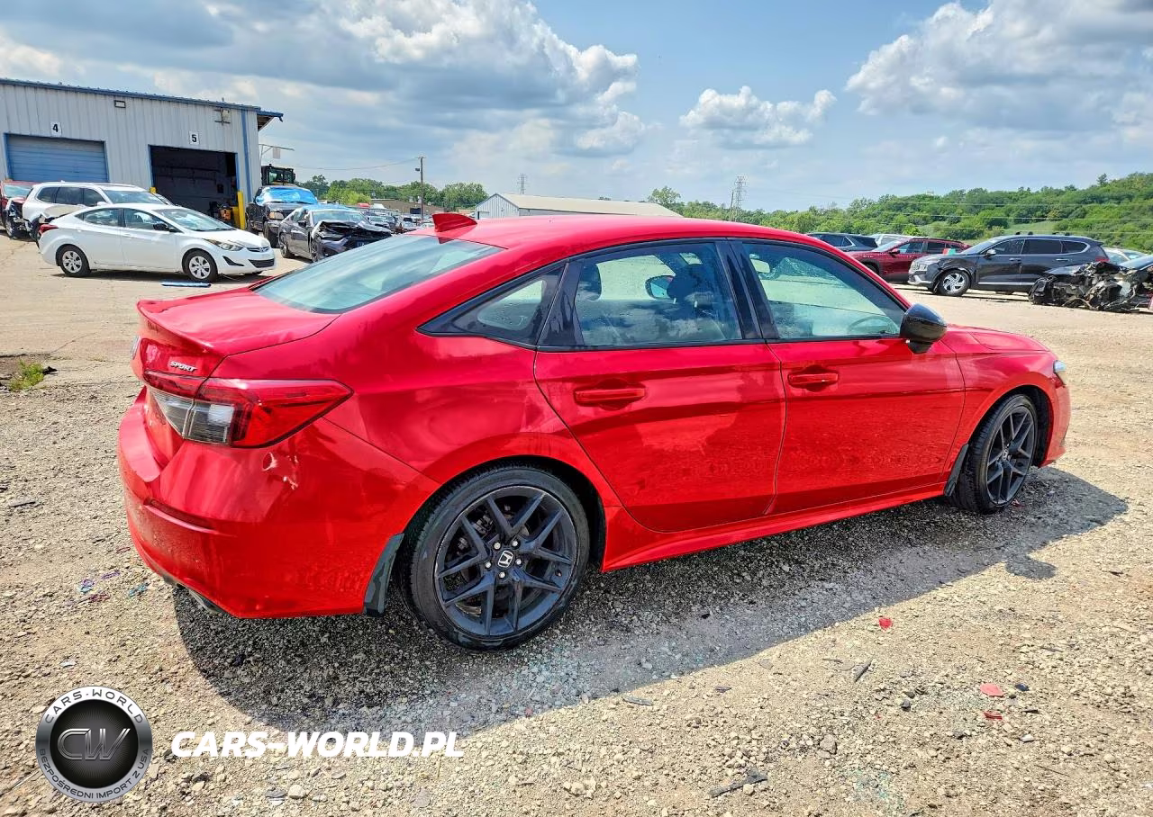 2022 Honda Civic Sport VIN:2HGFE2F53NH542224 - 3