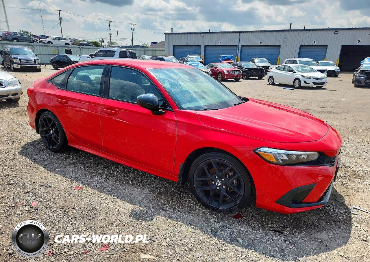 2022 Honda Civic Sport VIN:2HGFE2F53NH542224 - 4