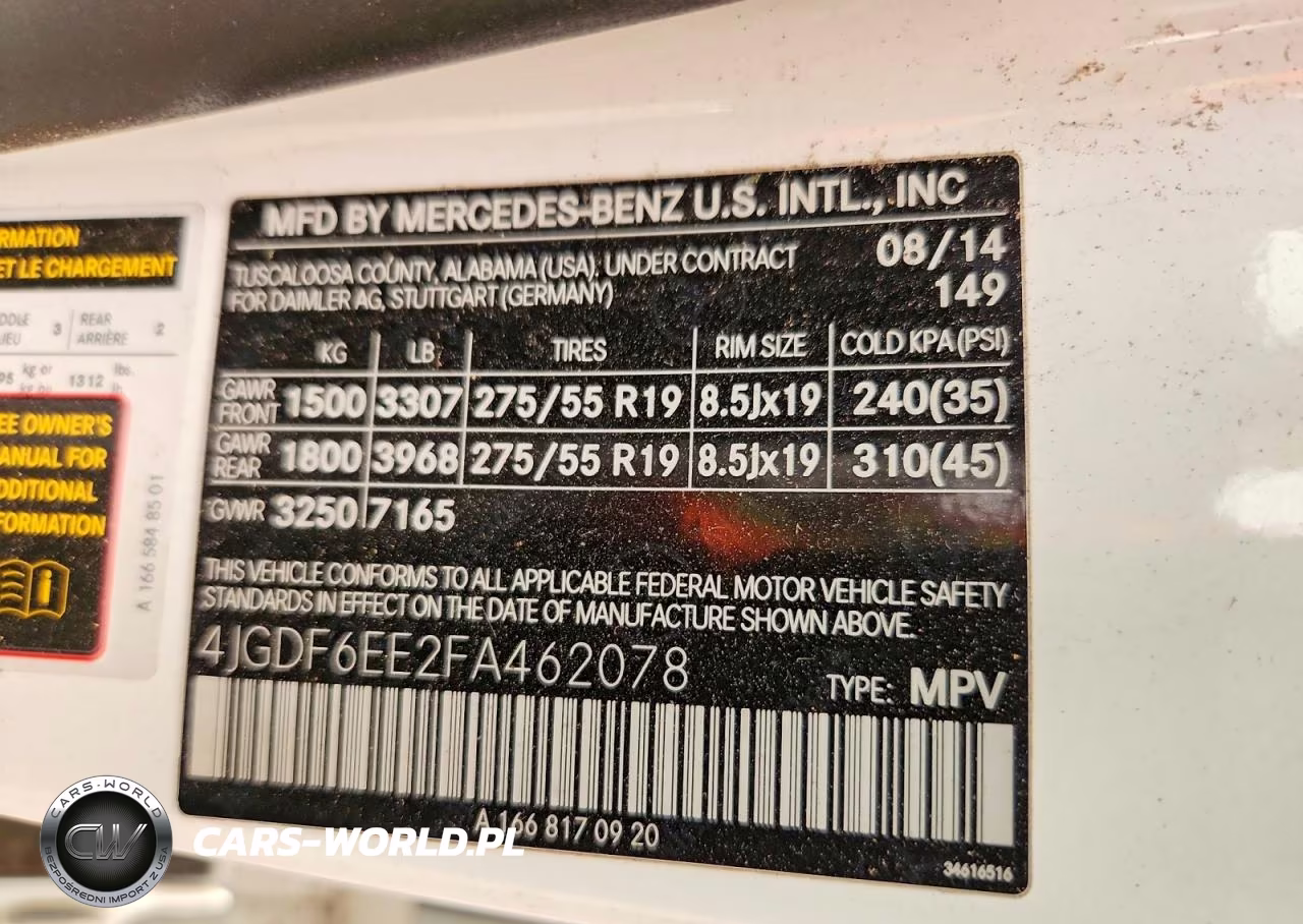 2015 Mercedes-Benz Gl 450 4Matic VIN:4JGDF6EE2FA462078 - 13