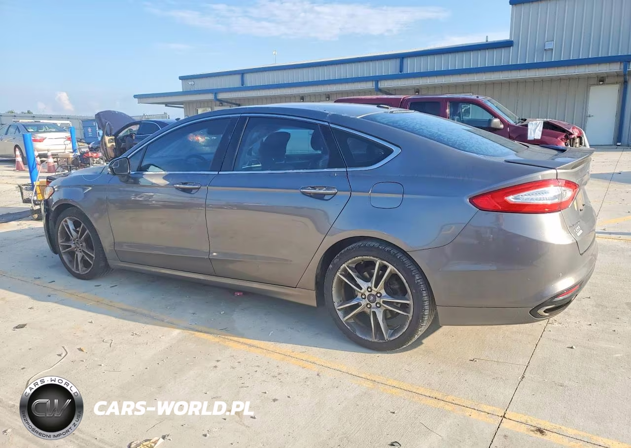 2013 Ford Fusion Titanium VIN:3FA6P0K9XDR356176 - 2