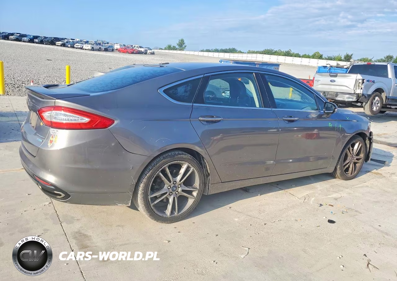 2013 Ford Fusion Titanium VIN:3FA6P0K9XDR356176 - 3