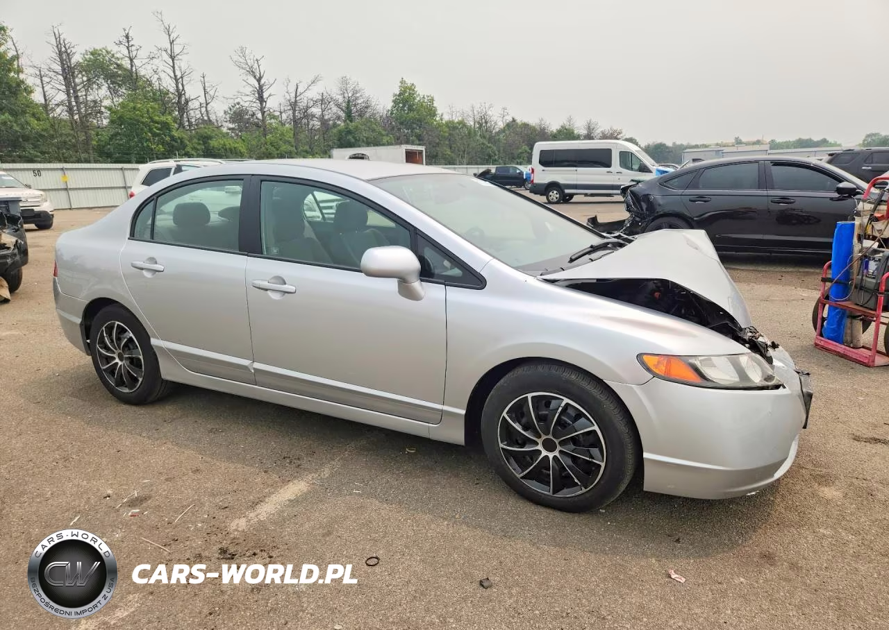 2007 Honda Civic Lx VIN:1HGFA16547L066528 - 4