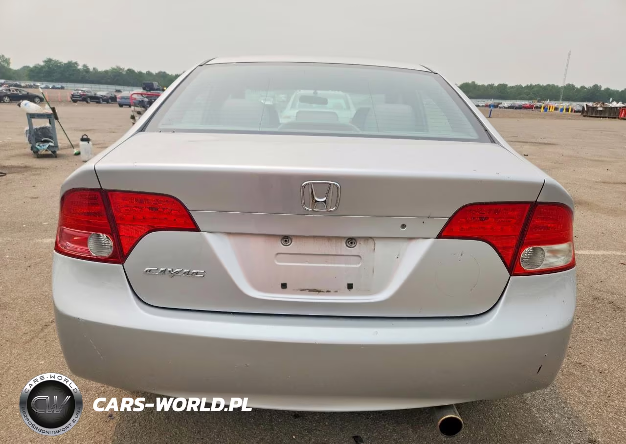 2007 Honda Civic Lx VIN:1HGFA16547L066528 - 6