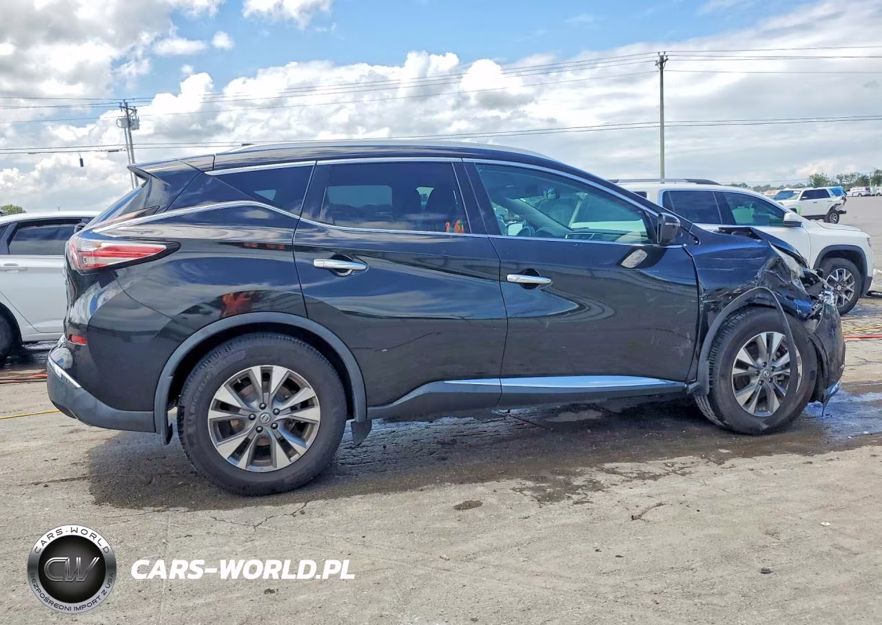 2018 Nissan Murano Sl VIN:5N1AZ2MG2JN112201 - 3