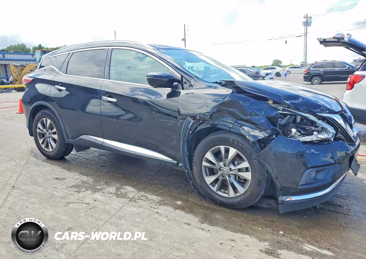 2018 Nissan Murano Sl VIN:5N1AZ2MG2JN112201 - 4