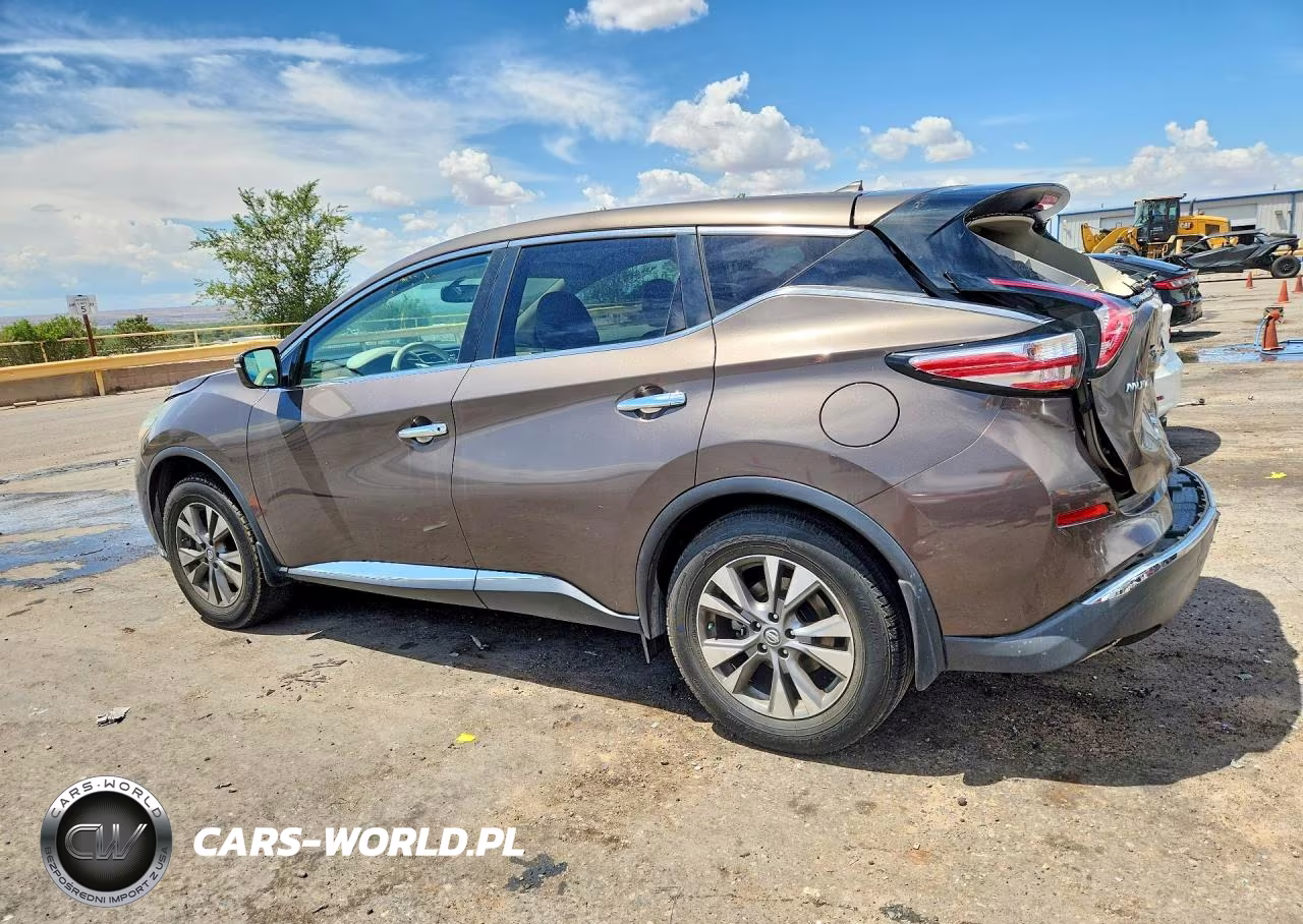 2015 Nissan Murano S VIN:5N1AZ2MG3FN260834 - 2