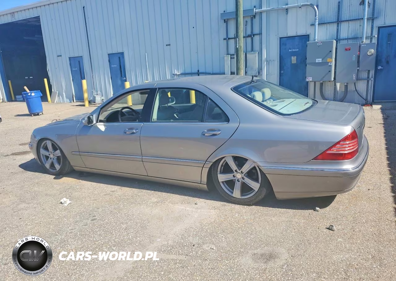 2005 Mercedes-Benz S 500 VIN:WDBNG75J15A452289 - 2