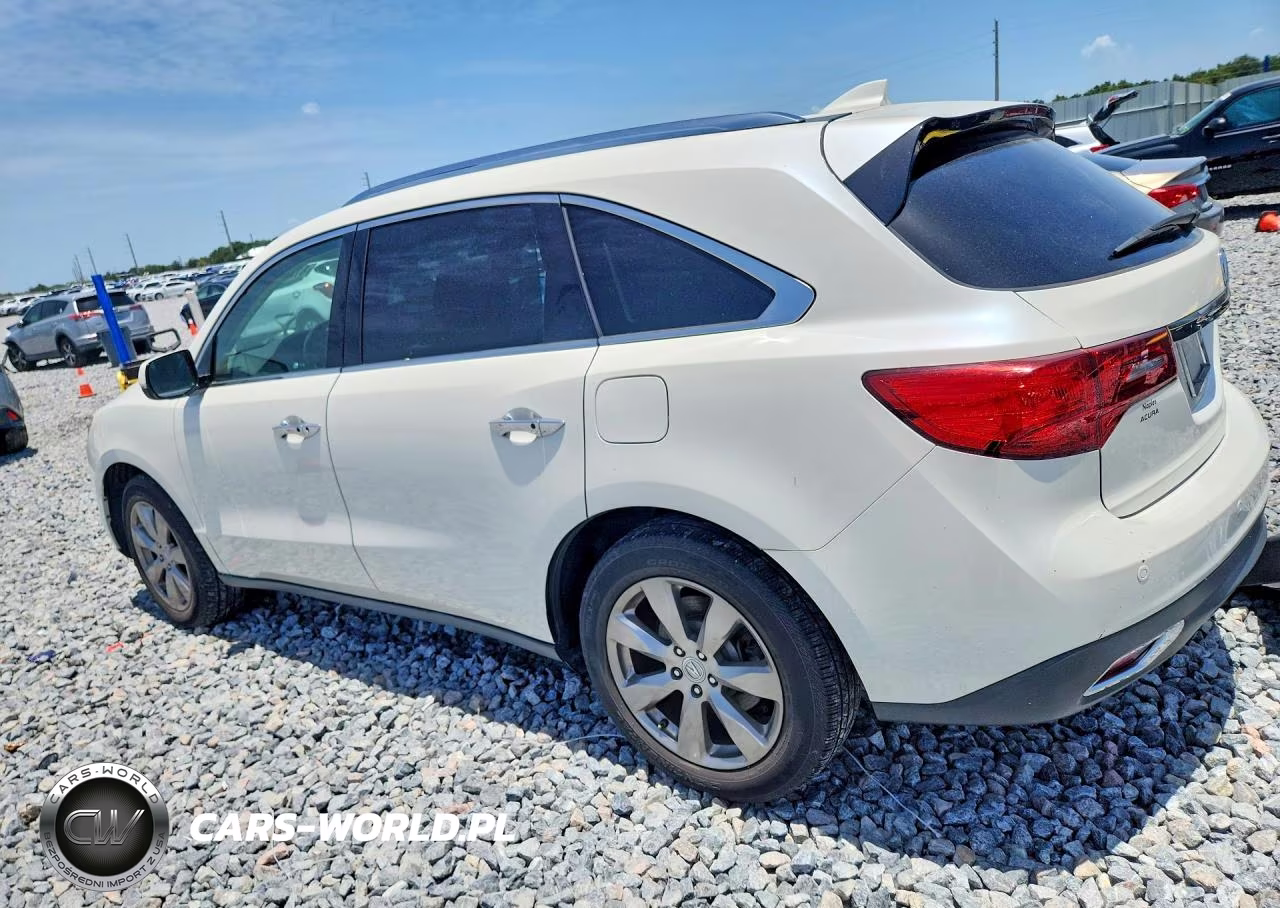2016 Acura Mdx Advance VIN:5FRYD4H90GB039540 - 2