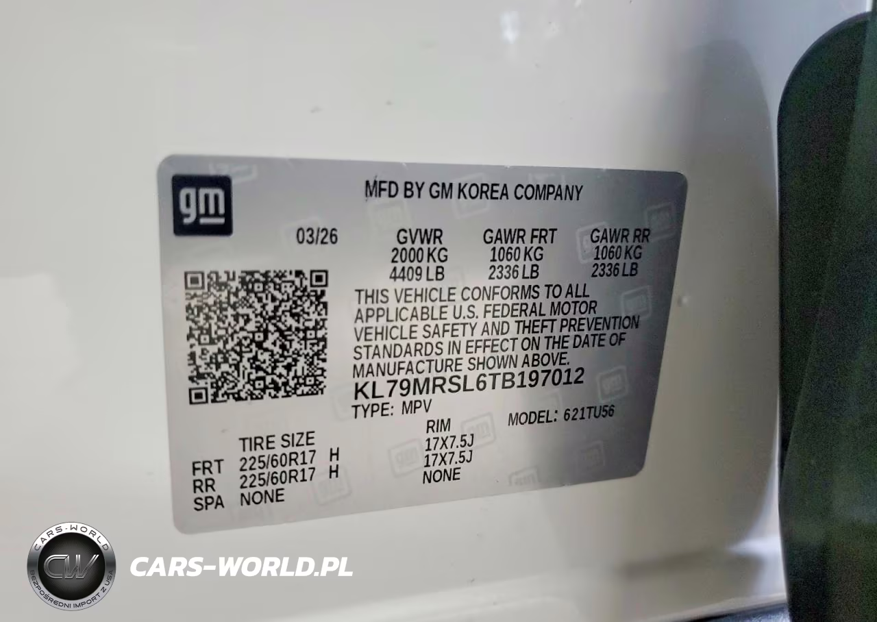 2026 Chevrolet Trailblazer Lt VIN:KL79MRSL6TB197012 - 13