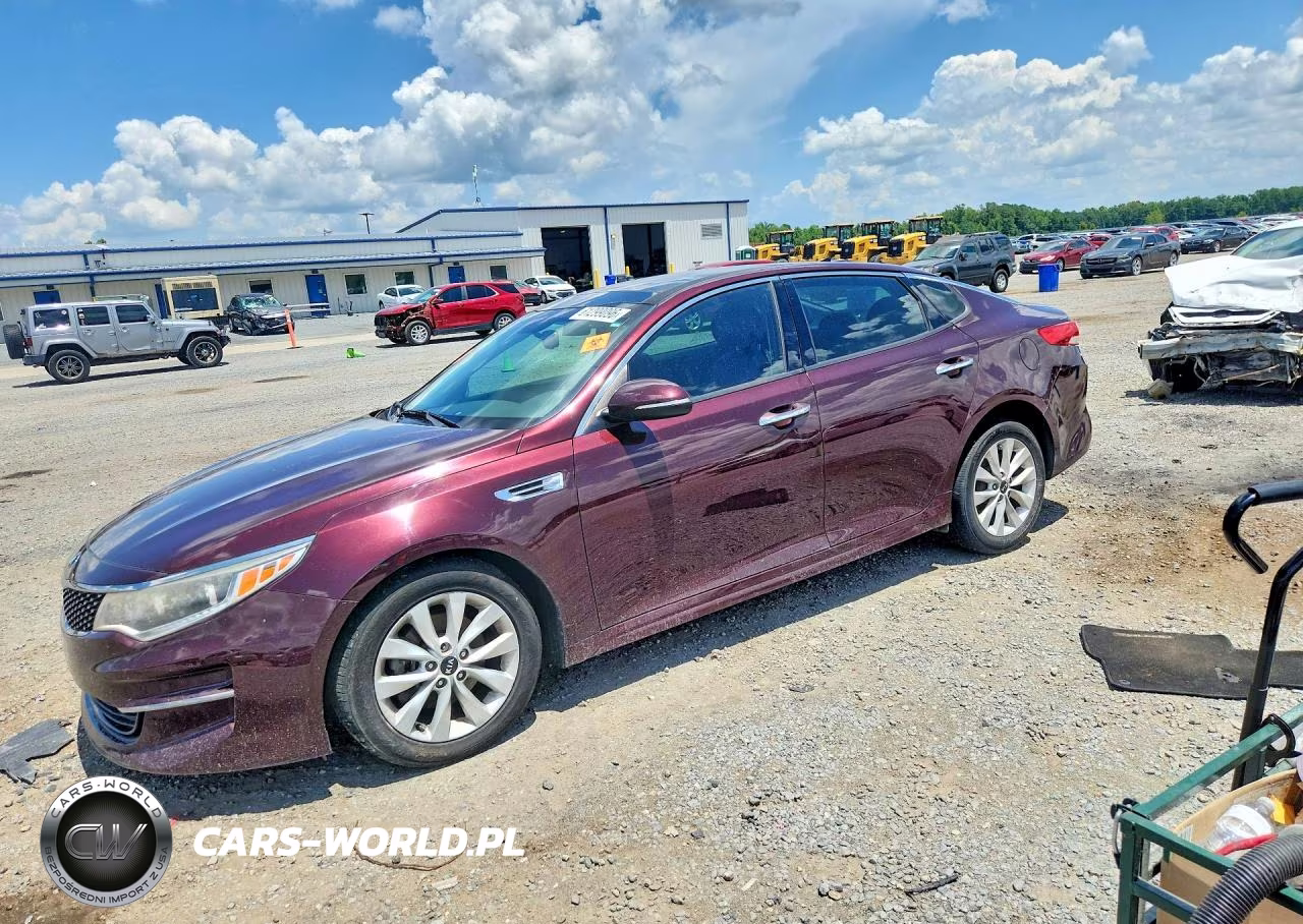 2017 Kia Optima Ex VIN:5XXGU4L3XHG142804 - 1