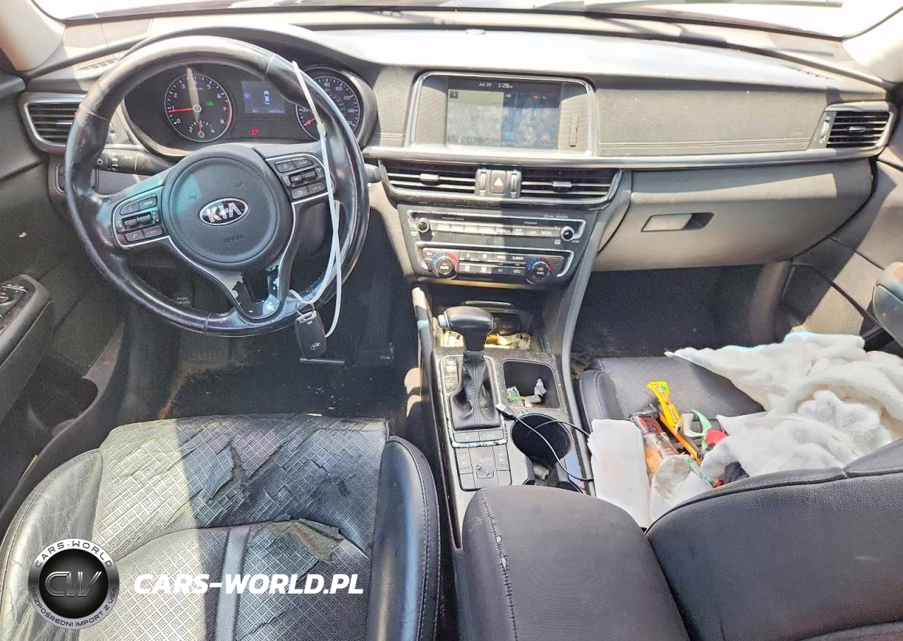 2017 Kia Optima Ex VIN:5XXGU4L3XHG142804 - 8