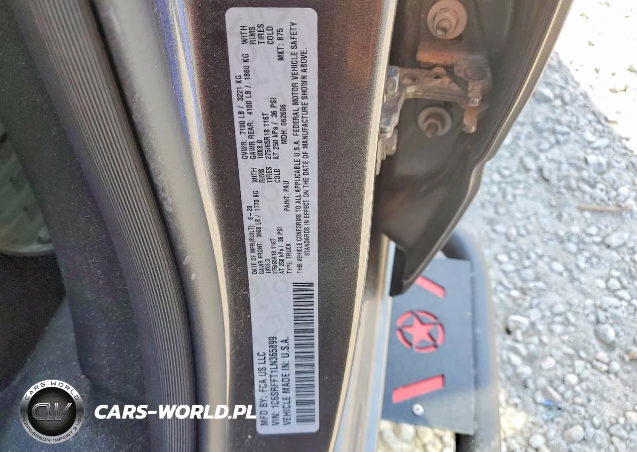2020 Ram 1500 Big Horn-Lone Star VIN:1C6SRFFT1LN365899 - 12