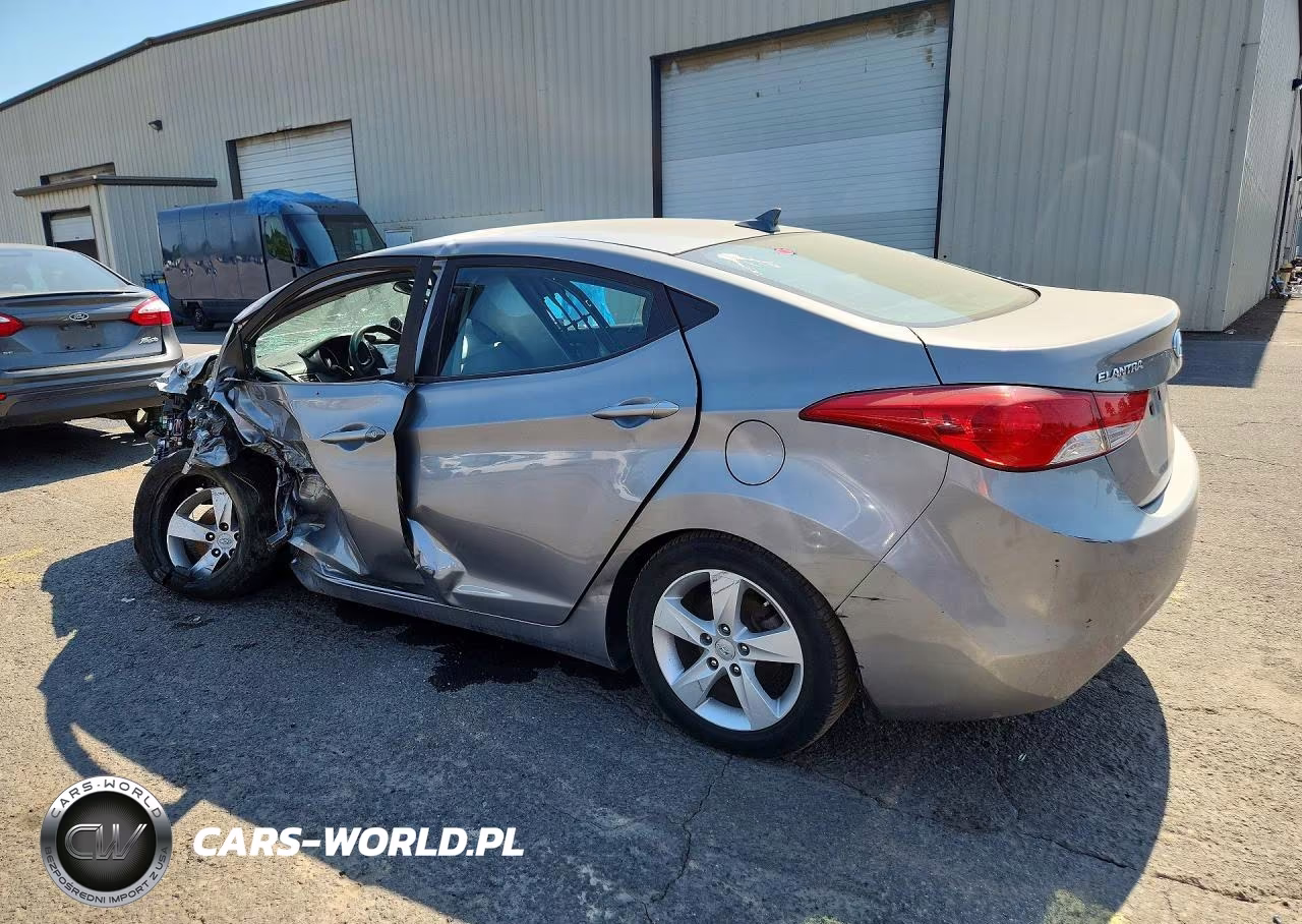 2012 Hyundai Elantra Gls VIN:KMHDH4AEXCU451490 - 2
