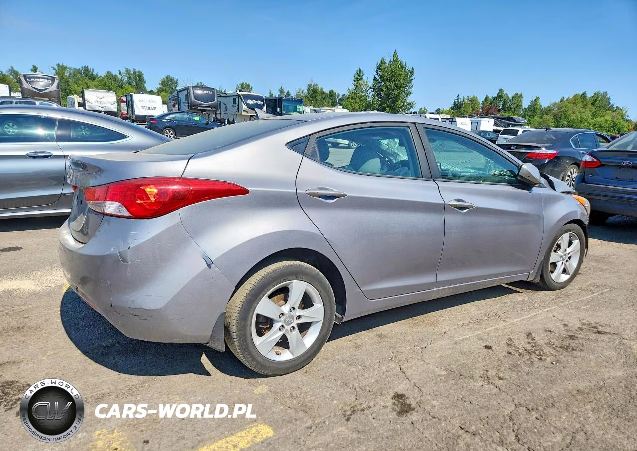 2012 Hyundai Elantra Gls VIN:KMHDH4AEXCU451490 - 3