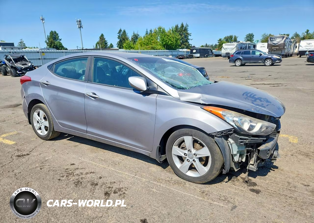 2012 Hyundai Elantra Gls VIN:KMHDH4AEXCU451490 - 4