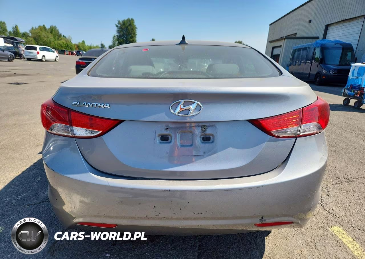 2012 Hyundai Elantra Gls VIN:KMHDH4AEXCU451490 - 6