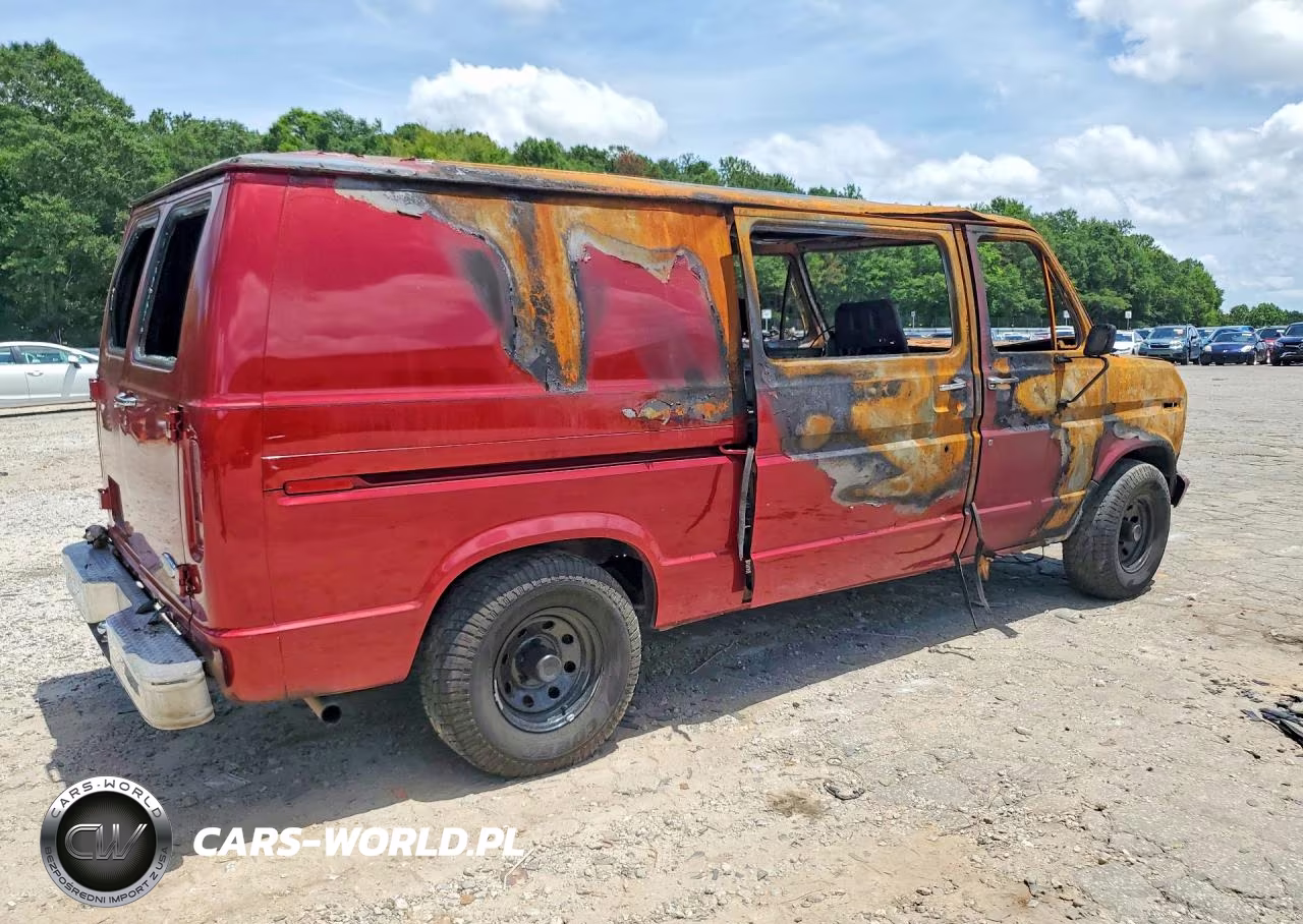 1985 Ford Econoline E150 Van VIN:1FTDE14H6FHB34630 - 3