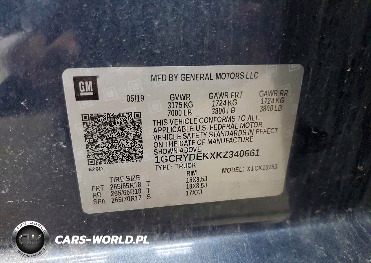 2019 Chevrolet Silverado K1500 Lt VIN:1GCRYDEKXKZ340661 - 12
